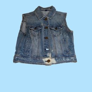 American Eagle Denim Vest